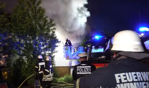 Cháy trại tị nạn ở Thüringen; Lufthansa-Airbus hạ cánh khẩn cấp ở Frankfurt am Main; Học sinh không nộp tiền phạt bị bắt tại sân bay Hanover