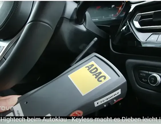 Cảnh báo: Nạn trộm xe bằng cách thu sóng chìa khóa điện tử ở Hessen; Chấn động cướp manh động trên tầu ở Baden-Württemberg