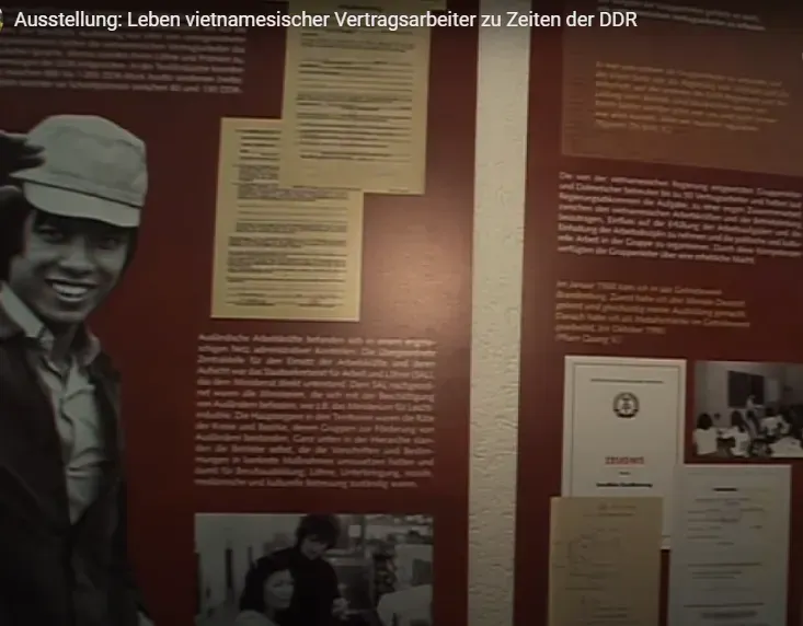 Triển lãm Berlin về một thời lao động xuất khẩu từ các nước anh em tới Đông Đức: ECHOS DER BRUDERLÄNDER 